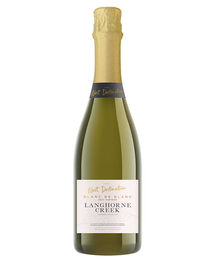 Next Destination Langhorne Creek Blanc de Blanc