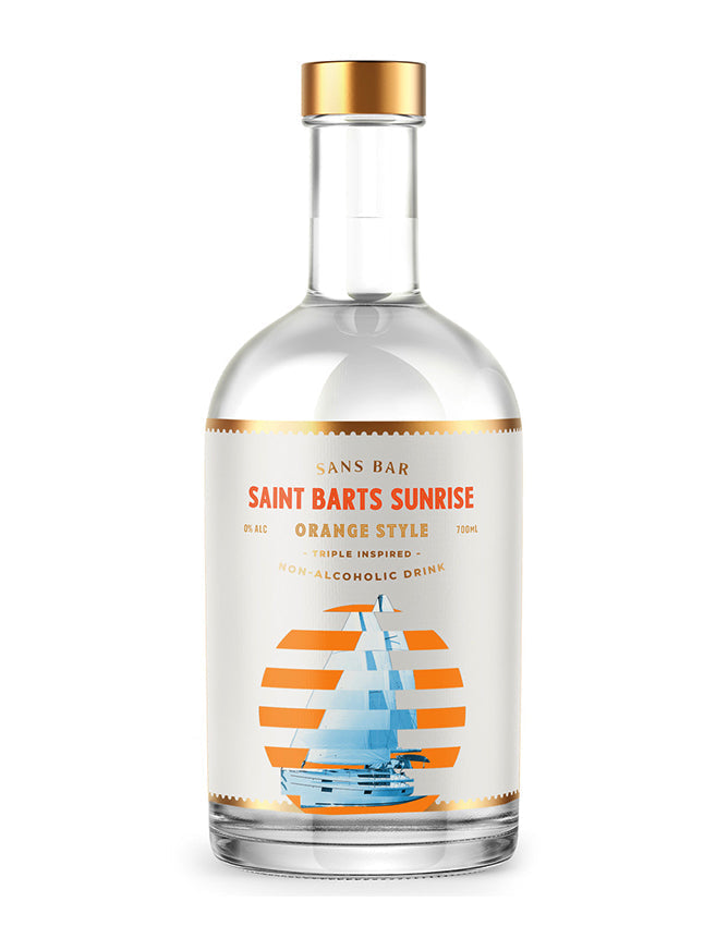 Sans Bar St Barts Sunrise (Triple Sec Substitute)